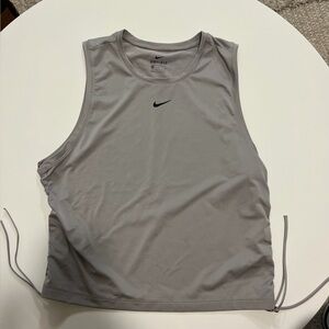 Nike Women's Light Gray Tank Top